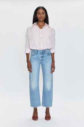 パンツ VIVIANO RIBBON DETAIL DENIM PANTS VIVIANO(ヴィヴィアーノ）2025AW リボンディティールデニム