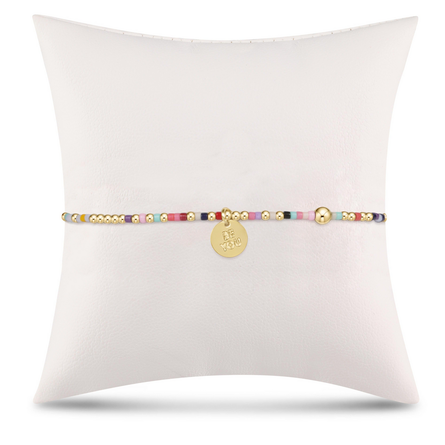 egirl Hope Unwritten Bracelet - Hot Mess - be you. Small Gold Disc