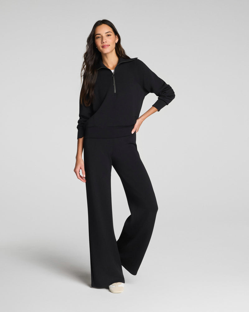 SPANX AirEssentials® Wide Leg Pant - Very Black