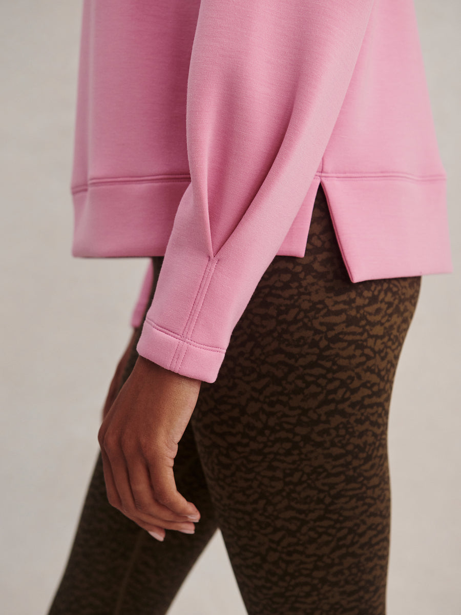 Zosia Crew-Neck Sweat - Moonlight Mauve