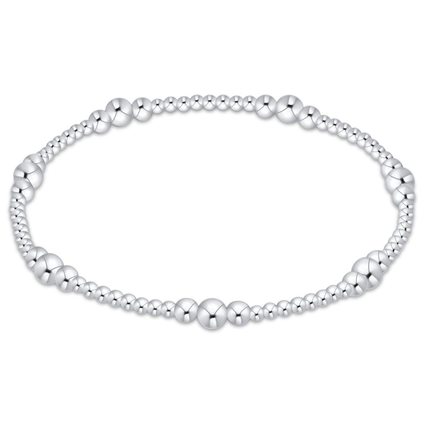 purpose sterling 4mm bead bracelet