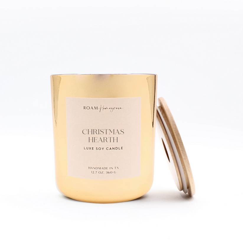 Christmas Hearth Scented Soy Candle