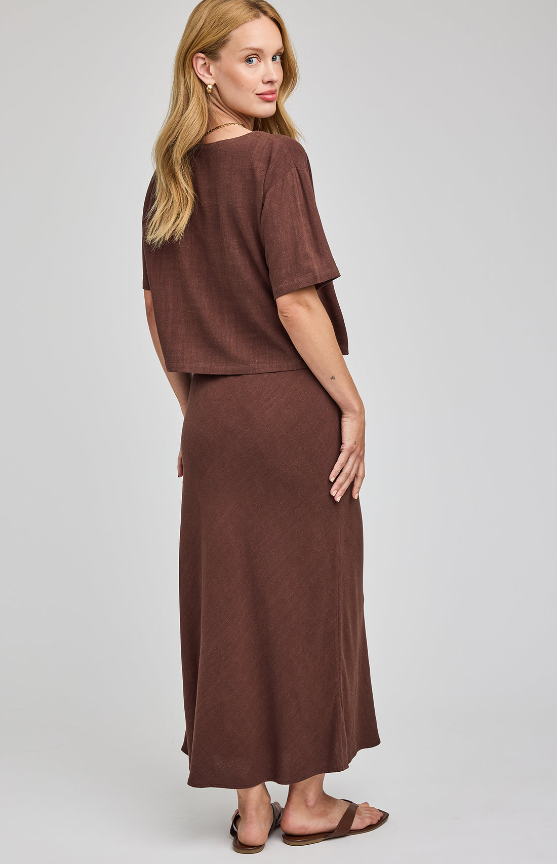 Cassia Skirt - Espresso