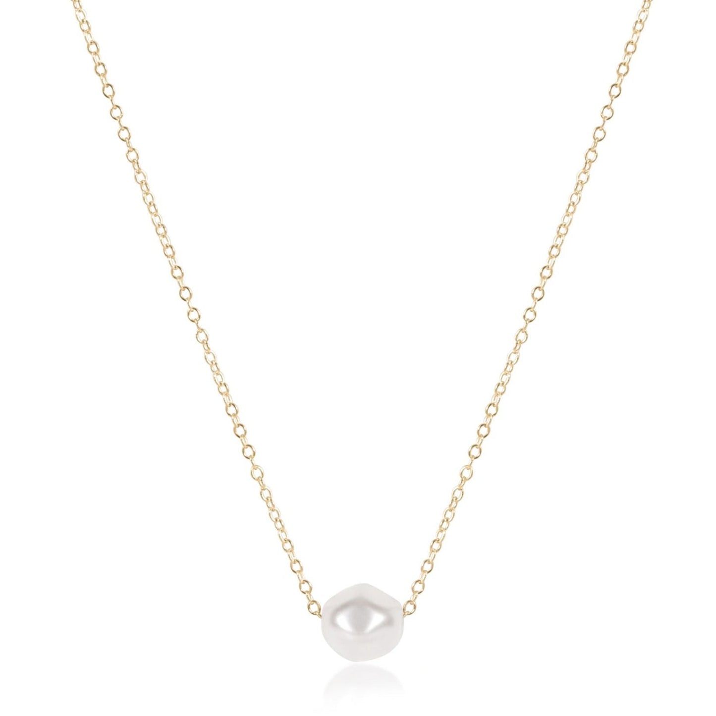 16" necklace gold - admire pearl