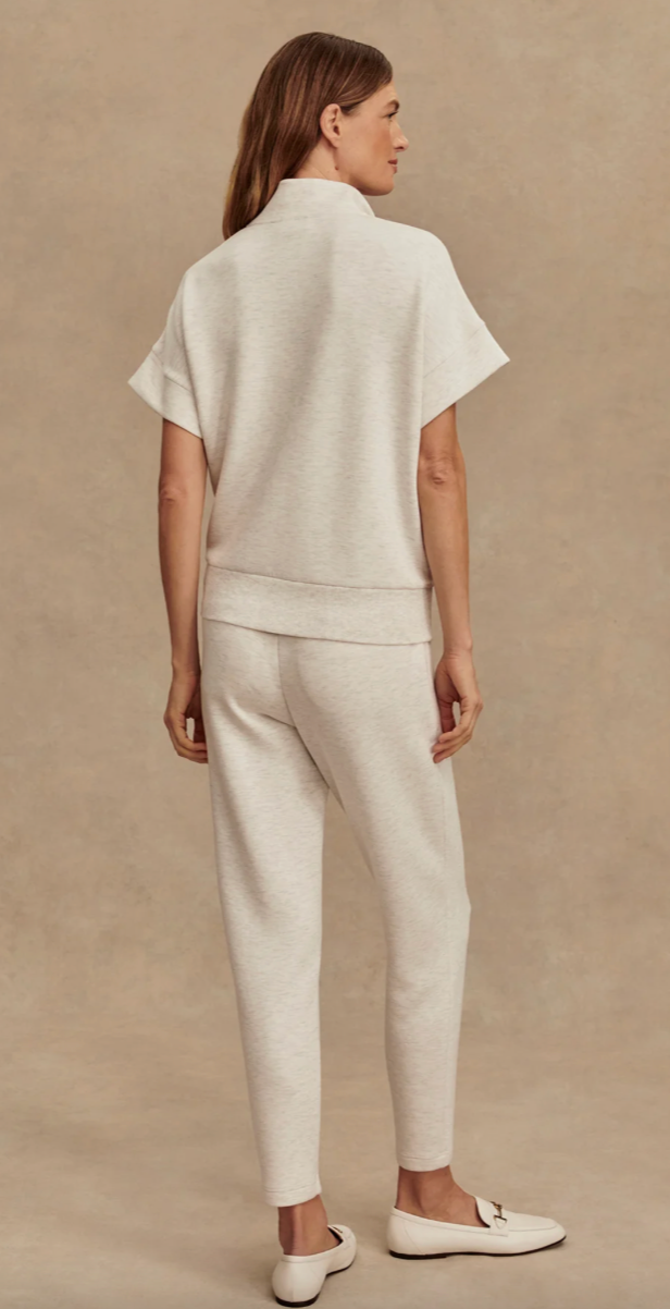 The Slim Pant 27.5" - Ivory Marl