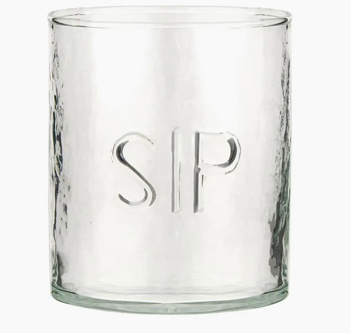 Face To Face Hammered Glass - Sip