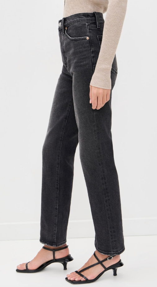Ally High Rise Ankle Boot Jean - Lodge