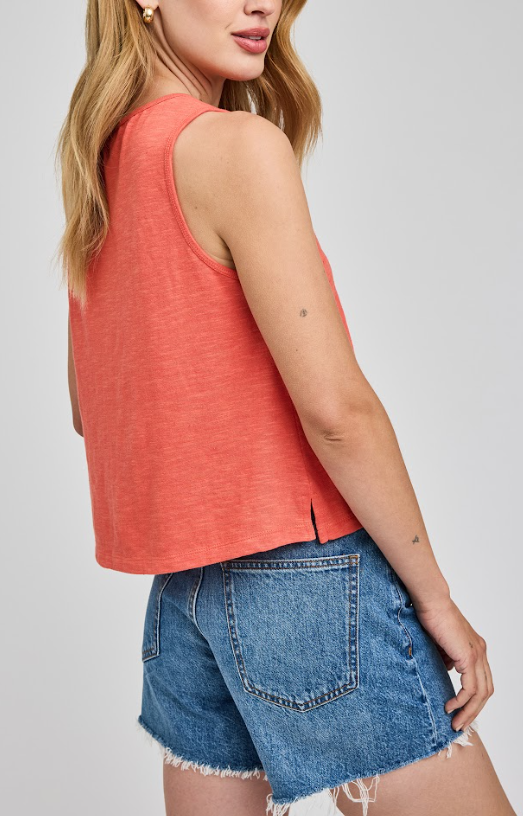 Lumi Top - Grenadine Red