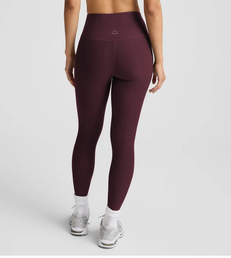 Spacedye™ Caught In The Midi High Waisted Legging - Cabernet Heather