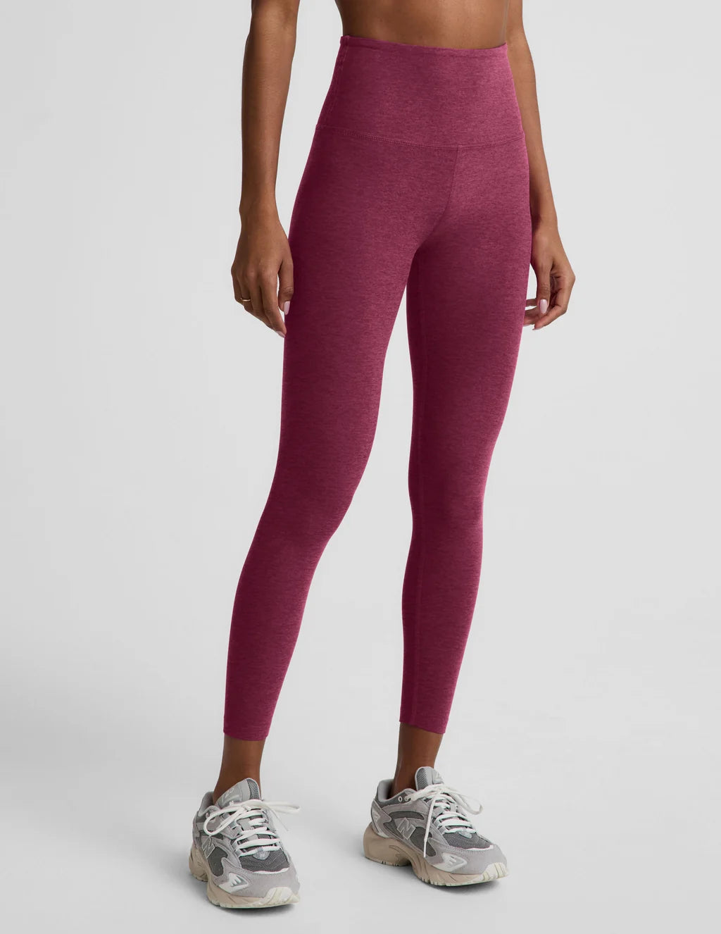 Spacedye™ Caught In The Midi High Waisted Legging Pomegranate Heather