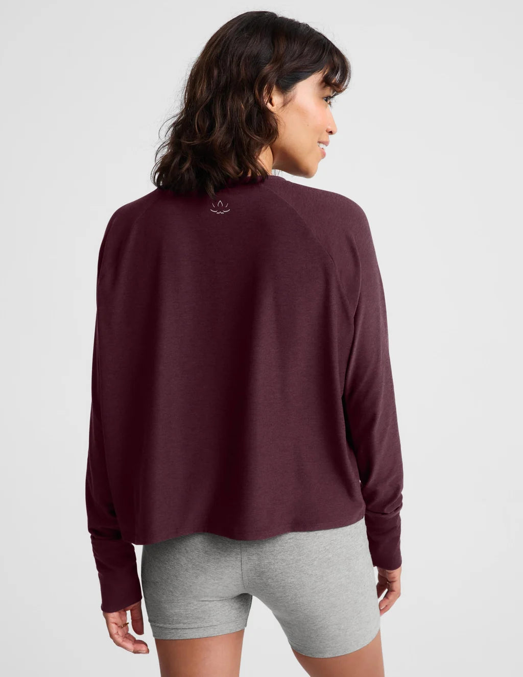 Featherweight Spacedye™ Daydreamer Pullover - Cabernet Heather