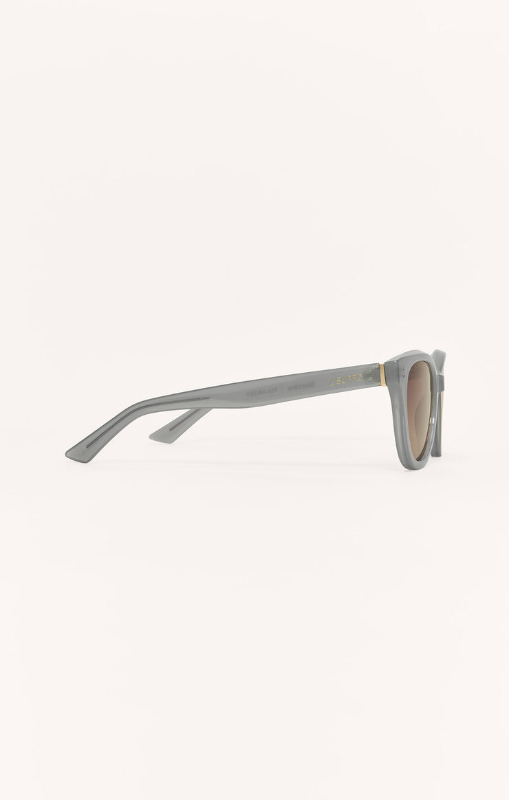 Shoreline Polarized Sunglasses - Pewter Gradient