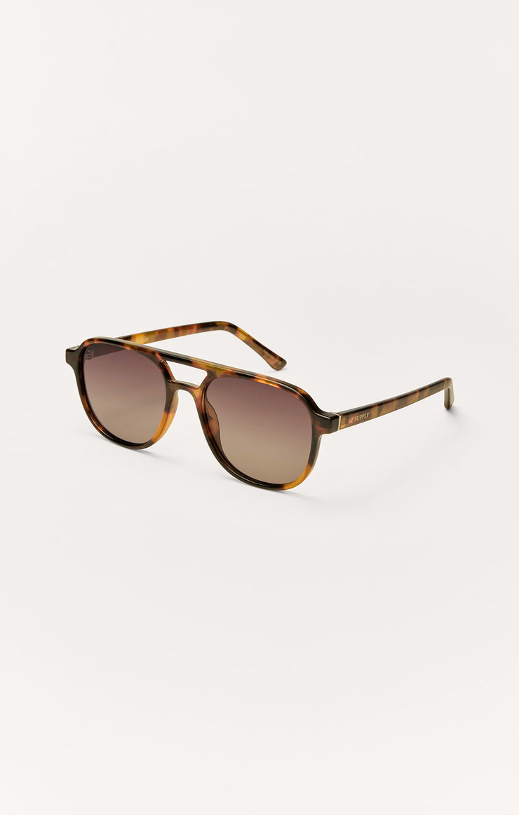 Tourist Sunglasses - Brown Tortoise