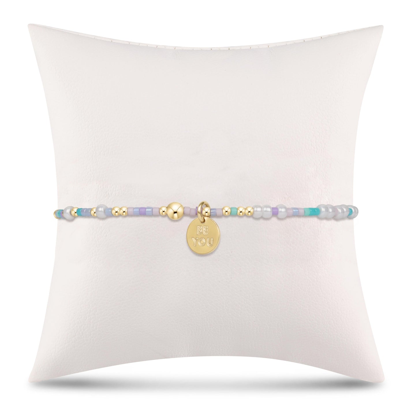 egirl Hope Unwritten Bracelet - How Do You Lilac Me Now? be you. Small Gold Disc