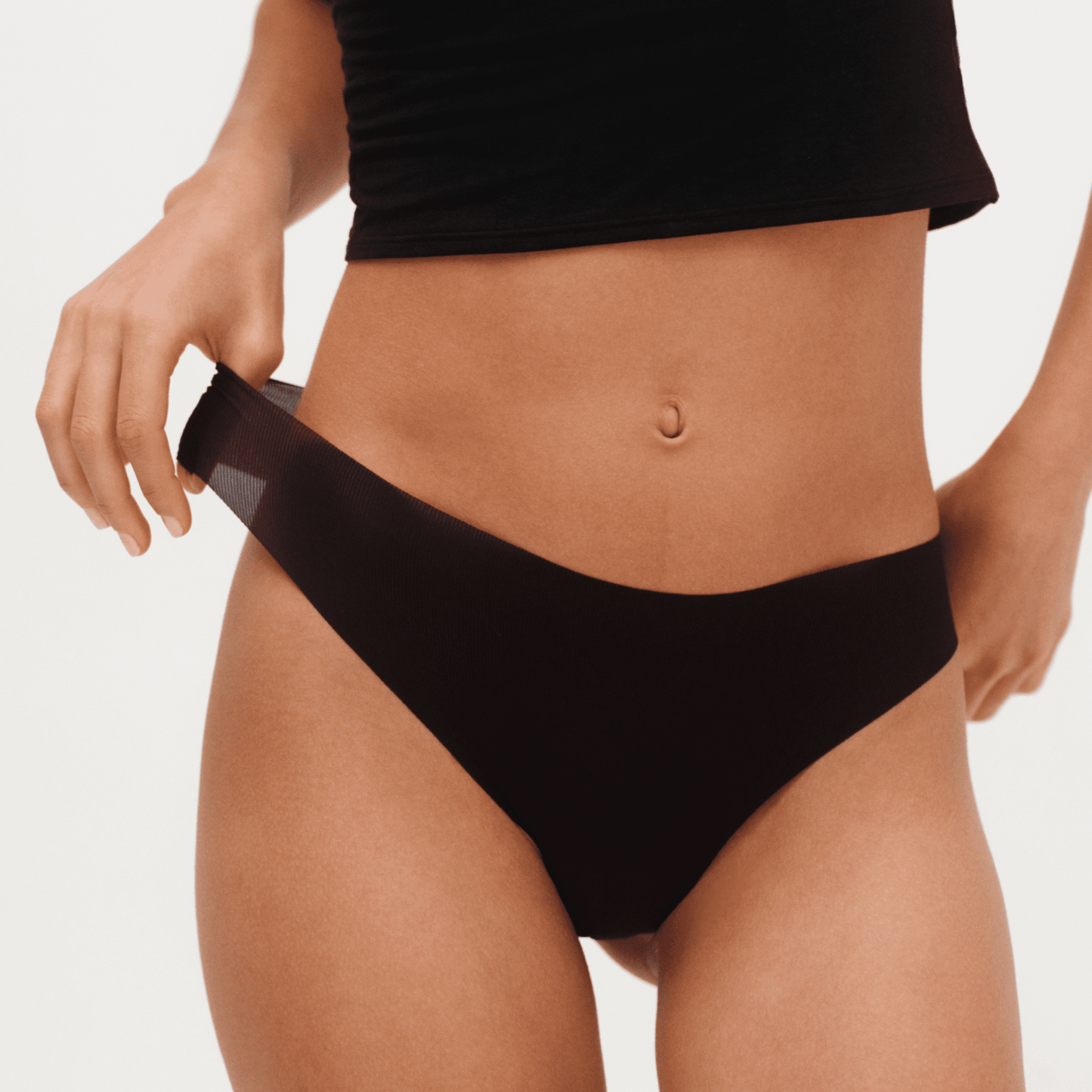 Like Nothing Thong - Black