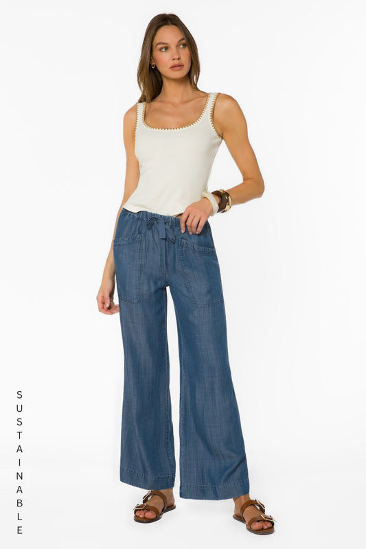 Aleah Pull On Wide Leg Pants