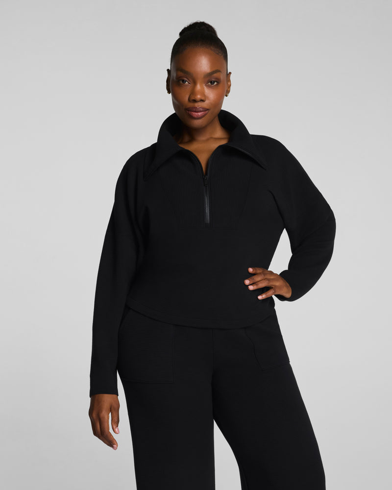 SPANX AirEssentials® French Rib Half Zip