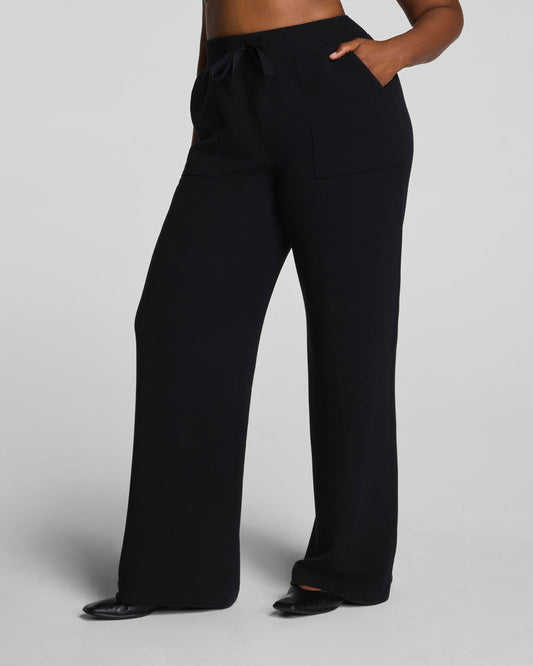 SPANX AirEssentials® French Rib Wide Leg Pant