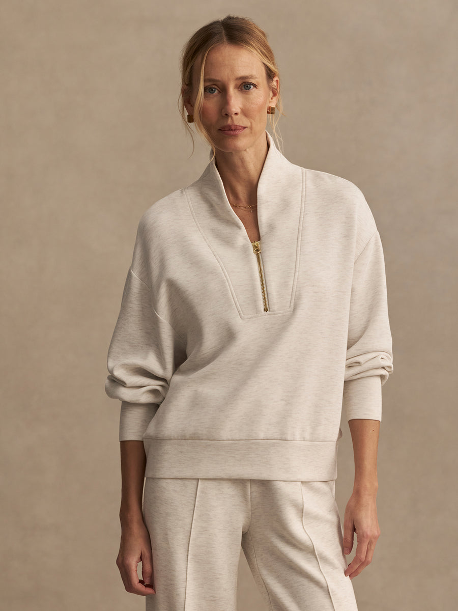 Davidson Sweat - Ivory Marl