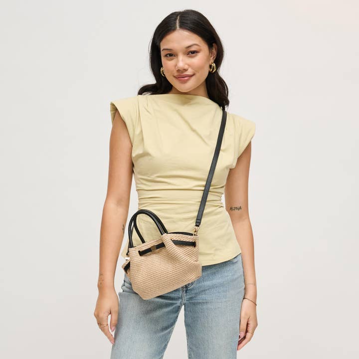 Selena - Straw Crossbody