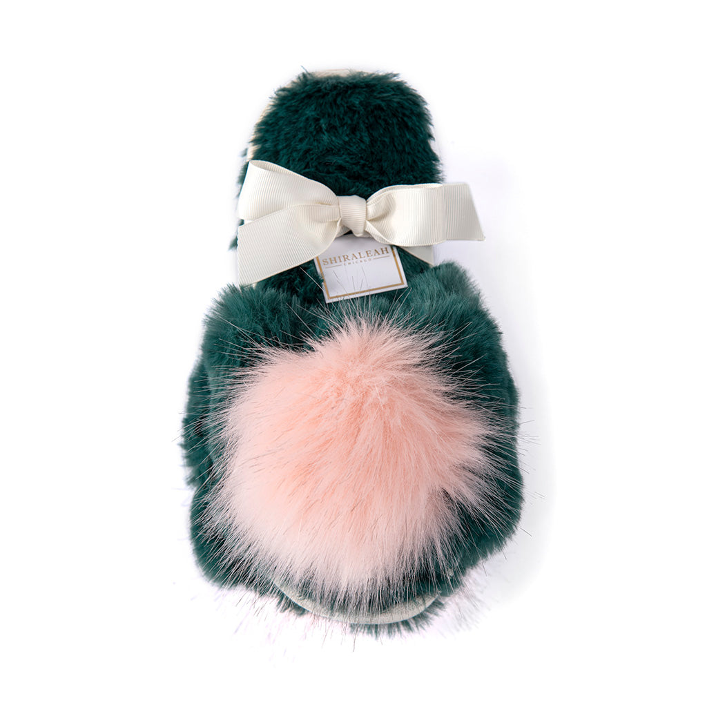 Green Amor Slippers