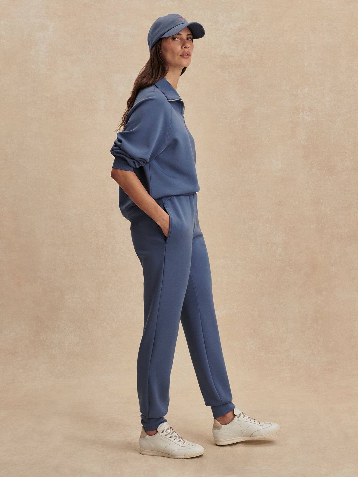 The Slim Cuff Pant 25" - Bijou Blue