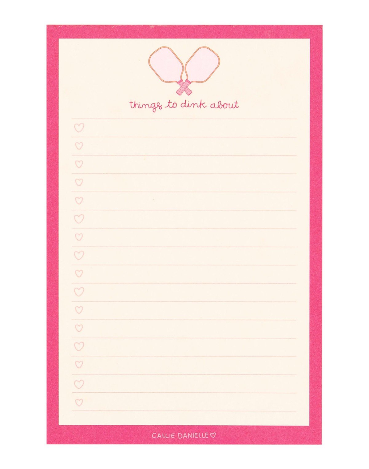 Callie Danielle Notepads