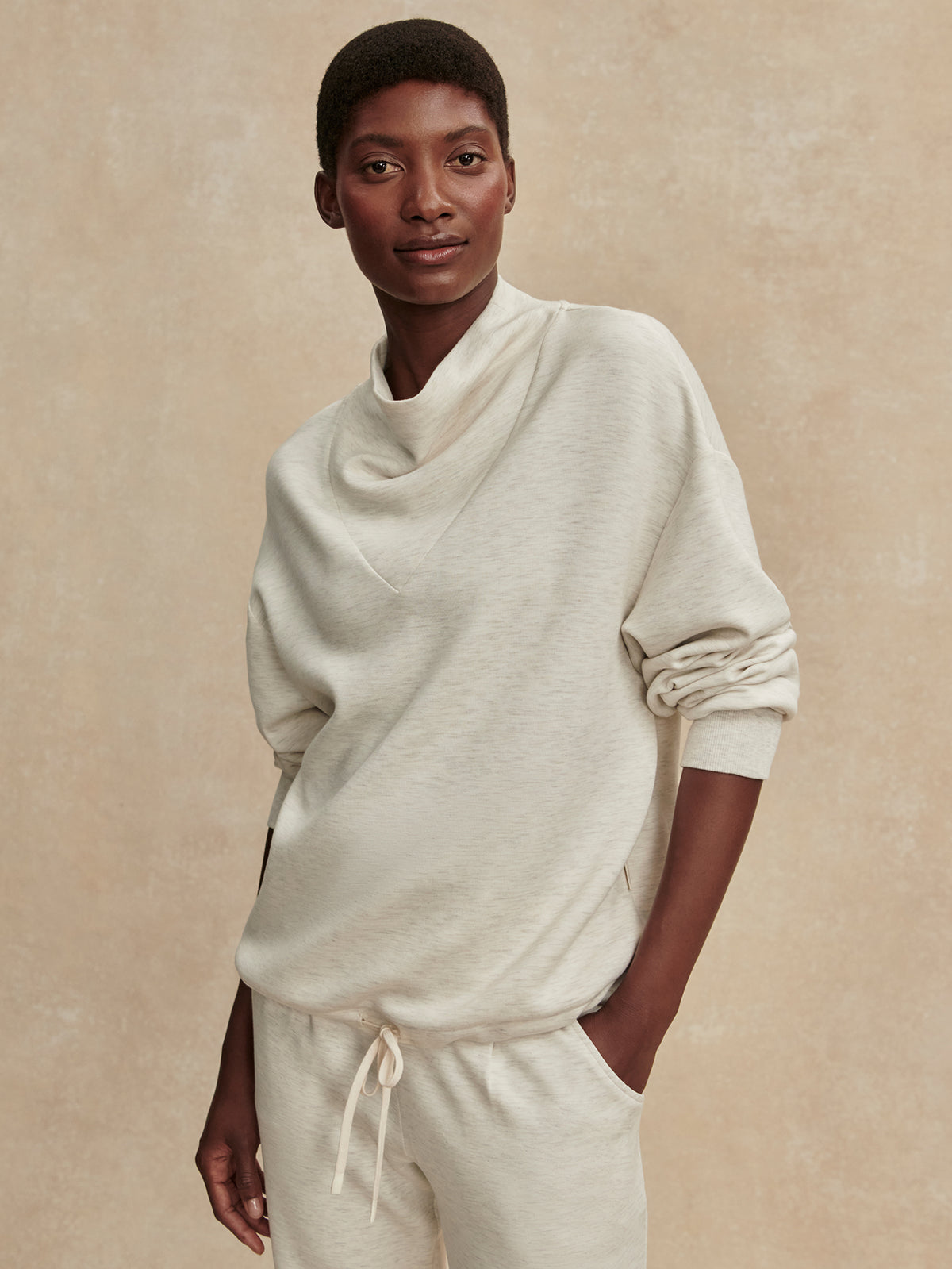 Betsy Sweat - Ivory Marl