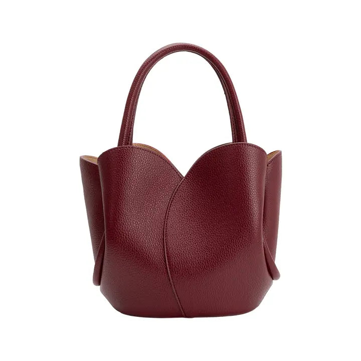 Tulip Recycled Vegan Top Handle Bag