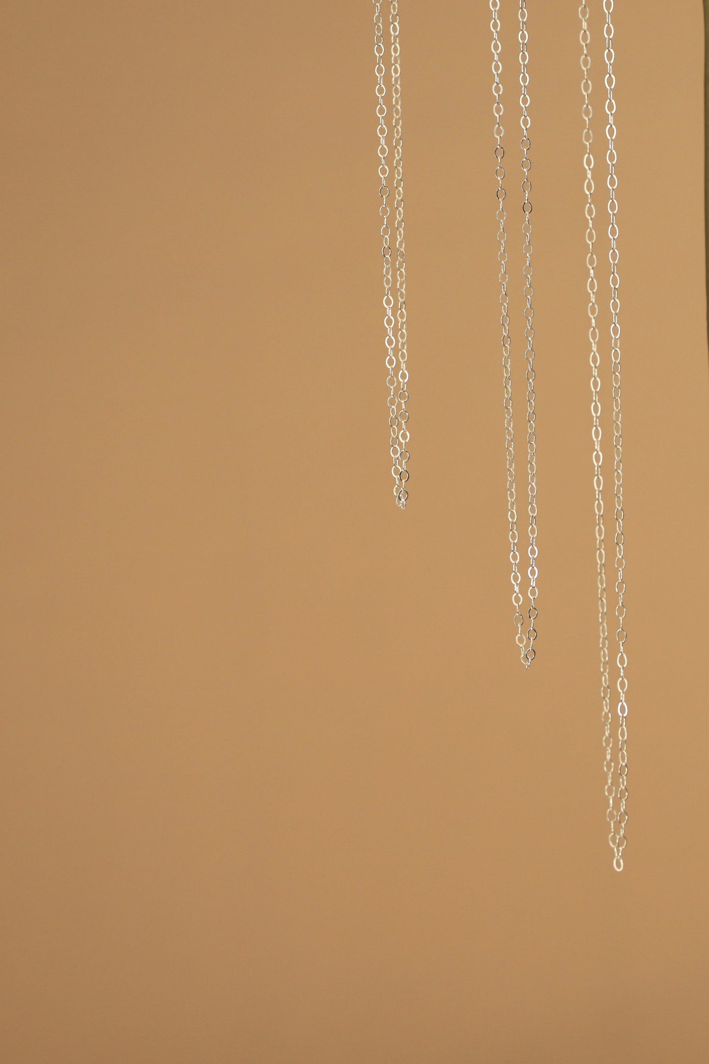 STERLING SILVER CABLE CHAIN - 18"