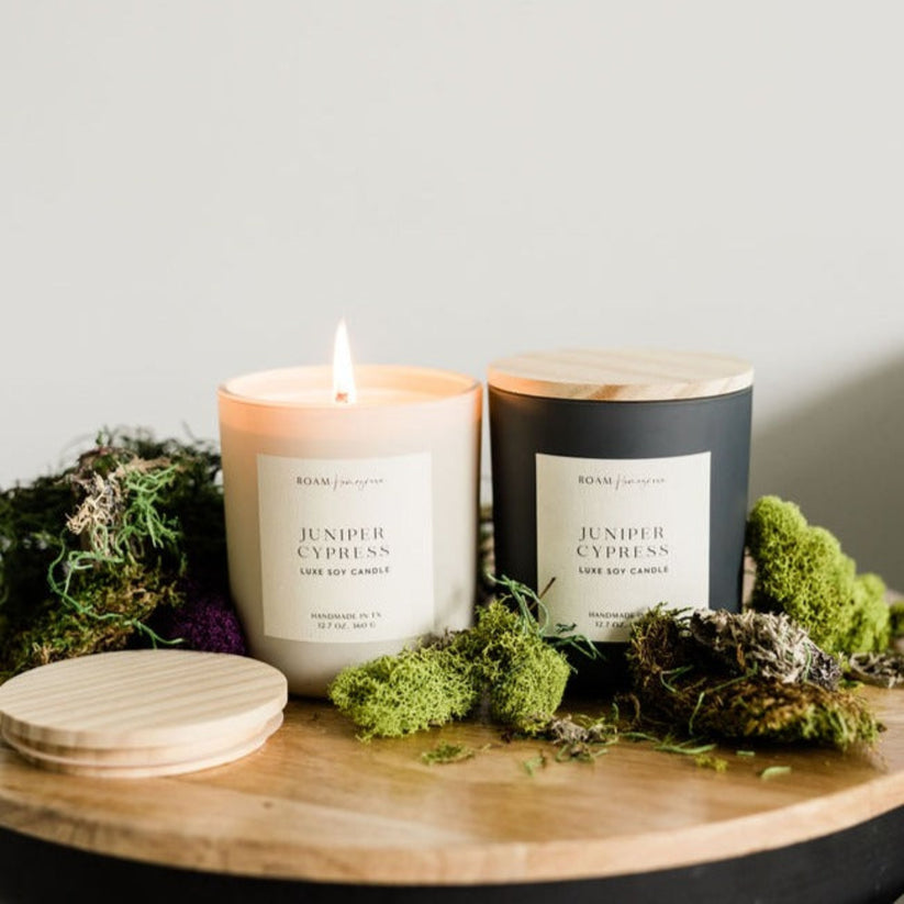 Juniper Cypress Luxury Soy Candle