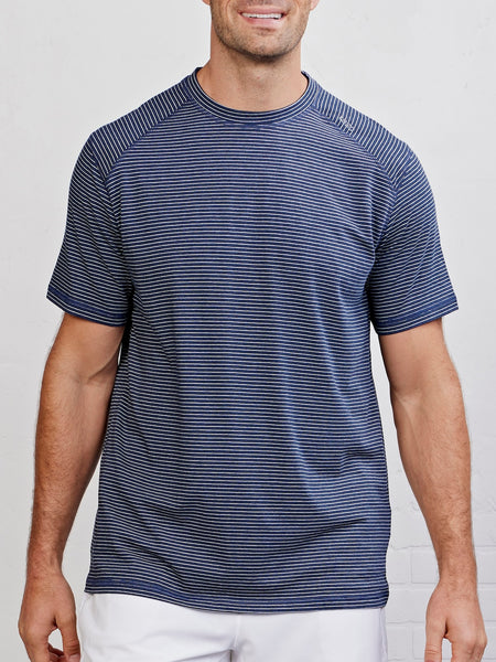 Carrollton Fitness T-Shirt - Navy Heather Frost