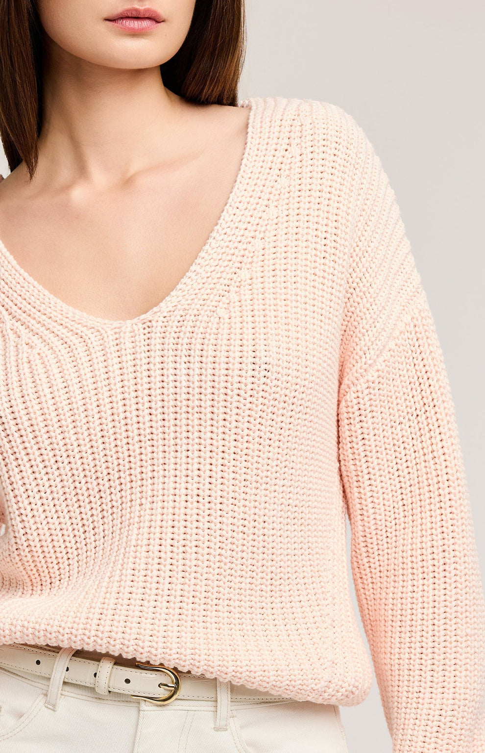 Spencer V-Neck Knit Sweater