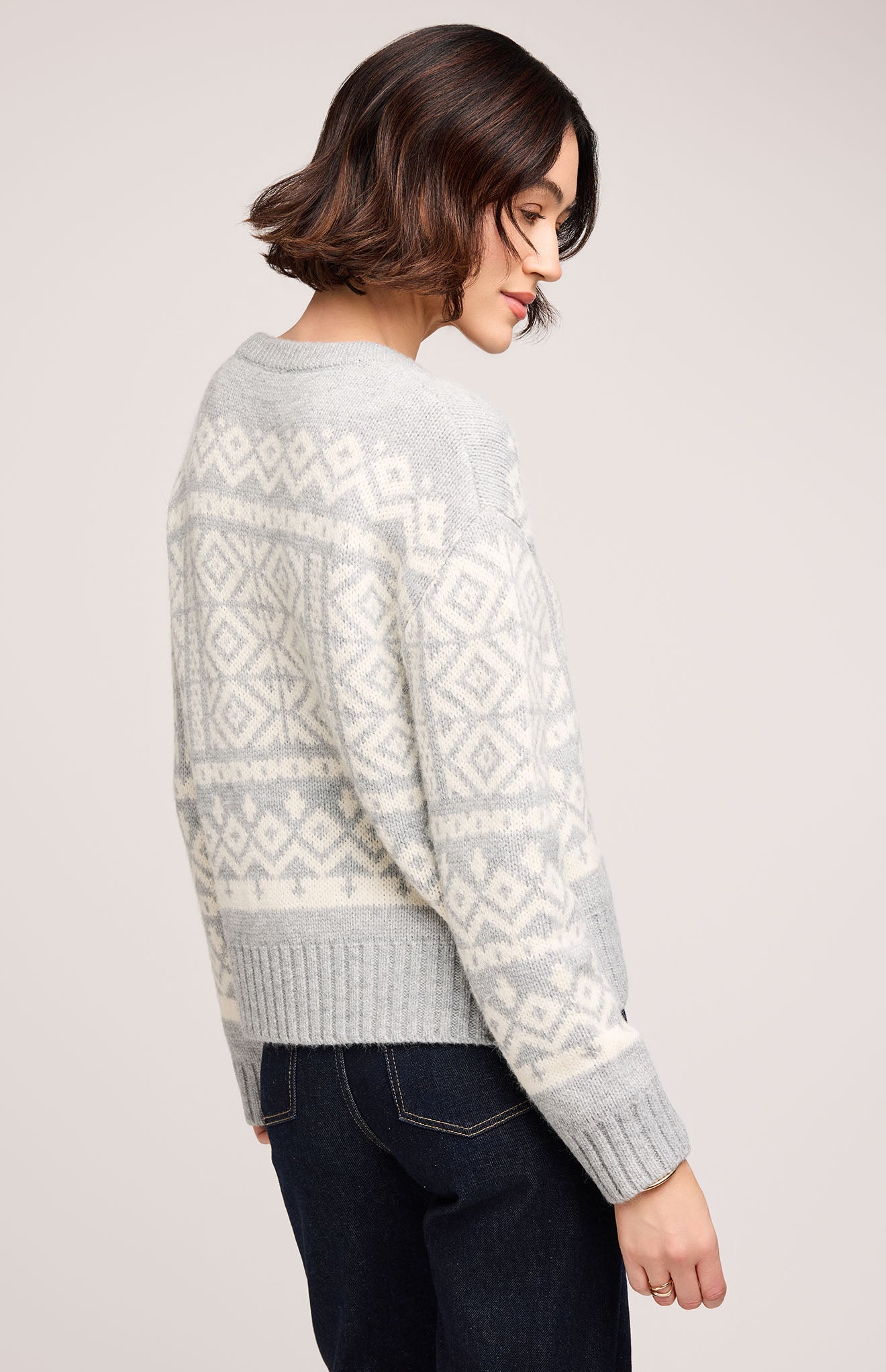 Cypress Pullover Sweater Heather Grey