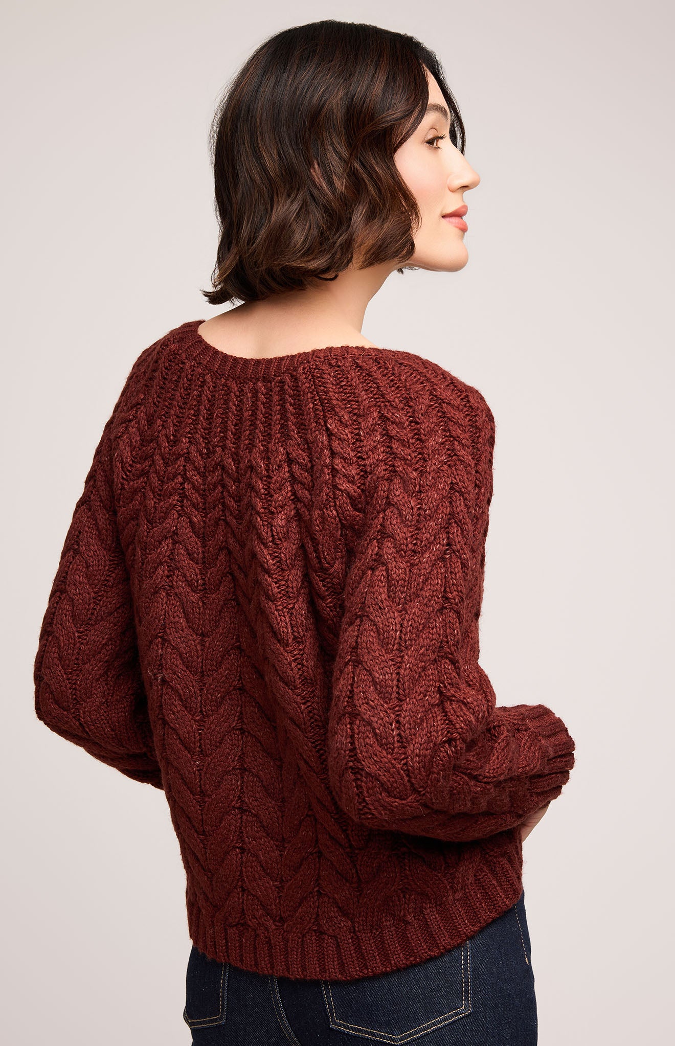 Lorenzo Sweater - Mahogany