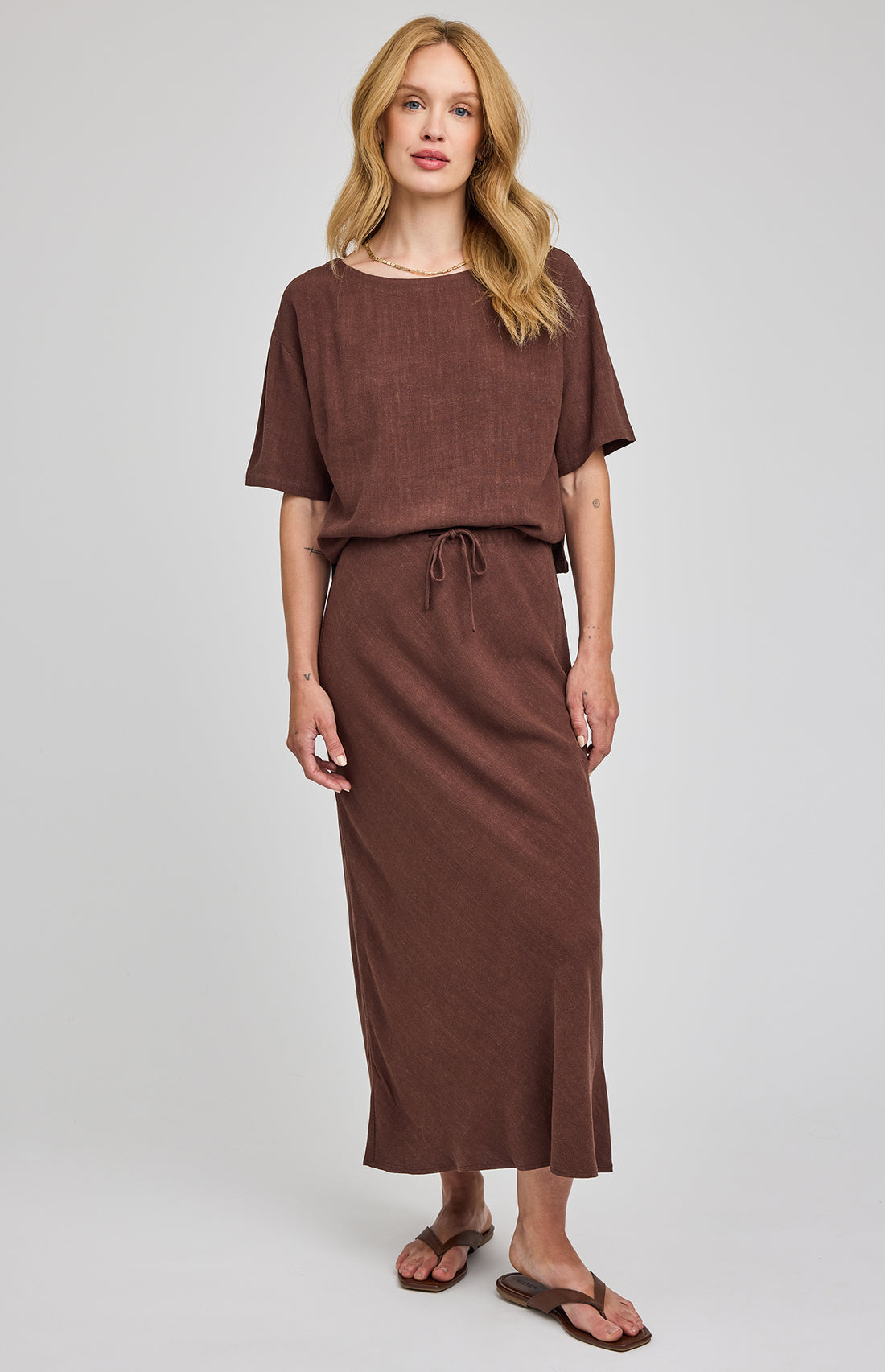 Cassia Skirt - Espresso
