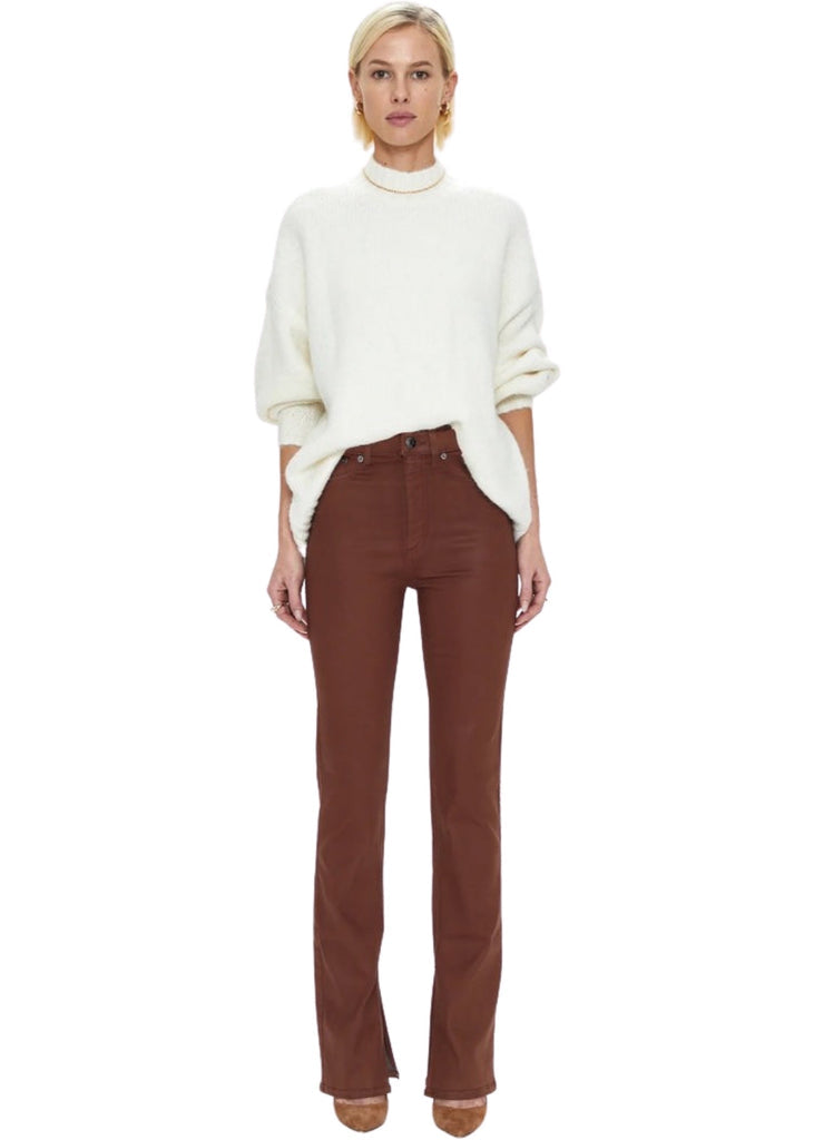 Colleen Coated Saddle Pant