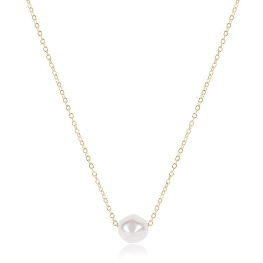 16" necklace gold - admire pearl