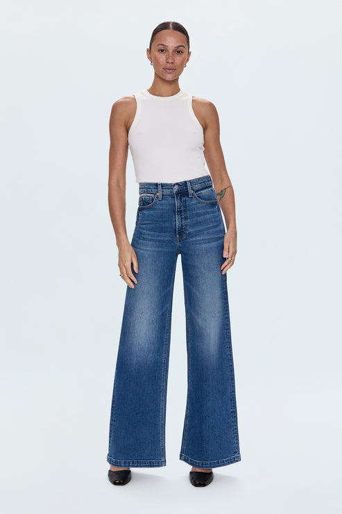 Lana High Rise Ultra Wide Leg Jean - Soho