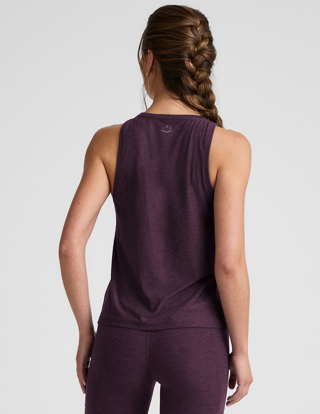 Featherweight Rebalance Tank - Eggplant Purple Heather