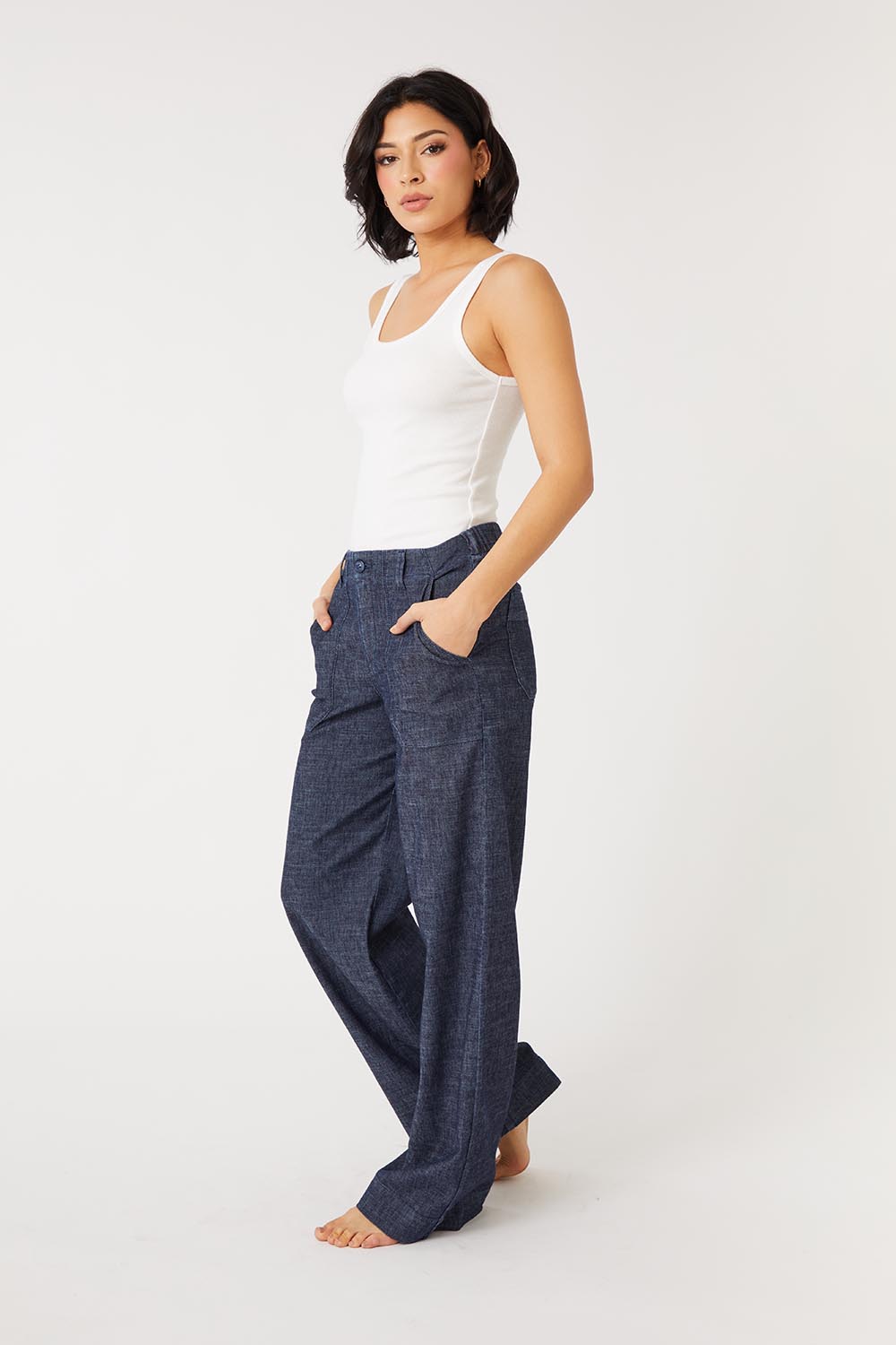 Denim Trouser Blinding Lights