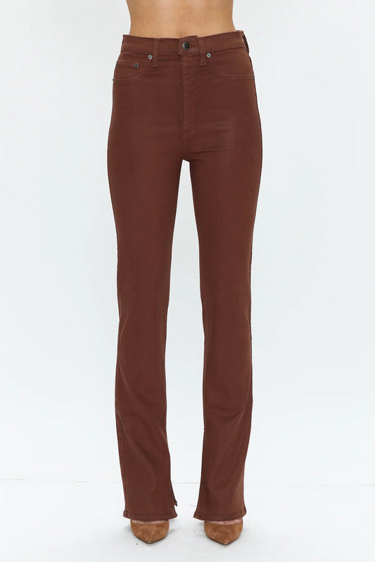 Colleen Coated Saddle Pant