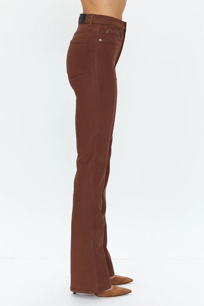 Colleen Coated Saddle Pant