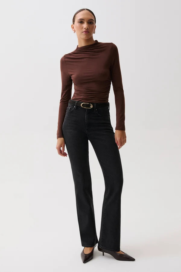 Evie High Rise Slim Boot-Jetset