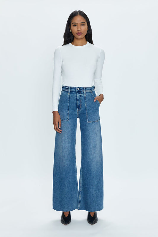 Penny High Rise Wide Leg Jeans