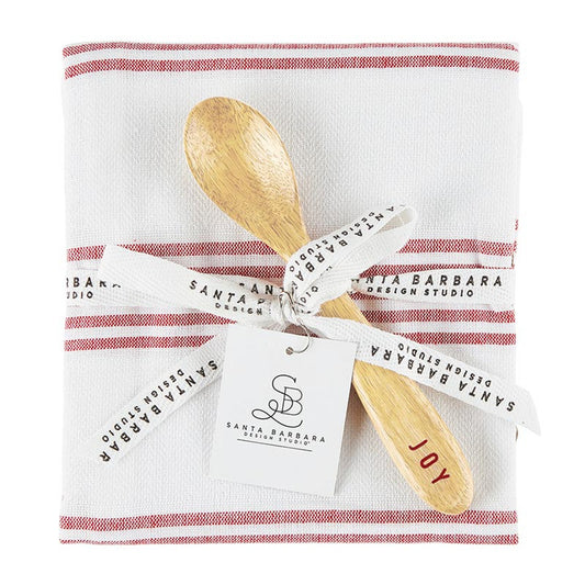 Face to Face Towel + Spoon Set- Joy