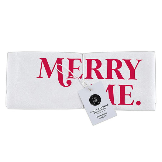 Face To Face Thirsty Boy Towel - Merry Me