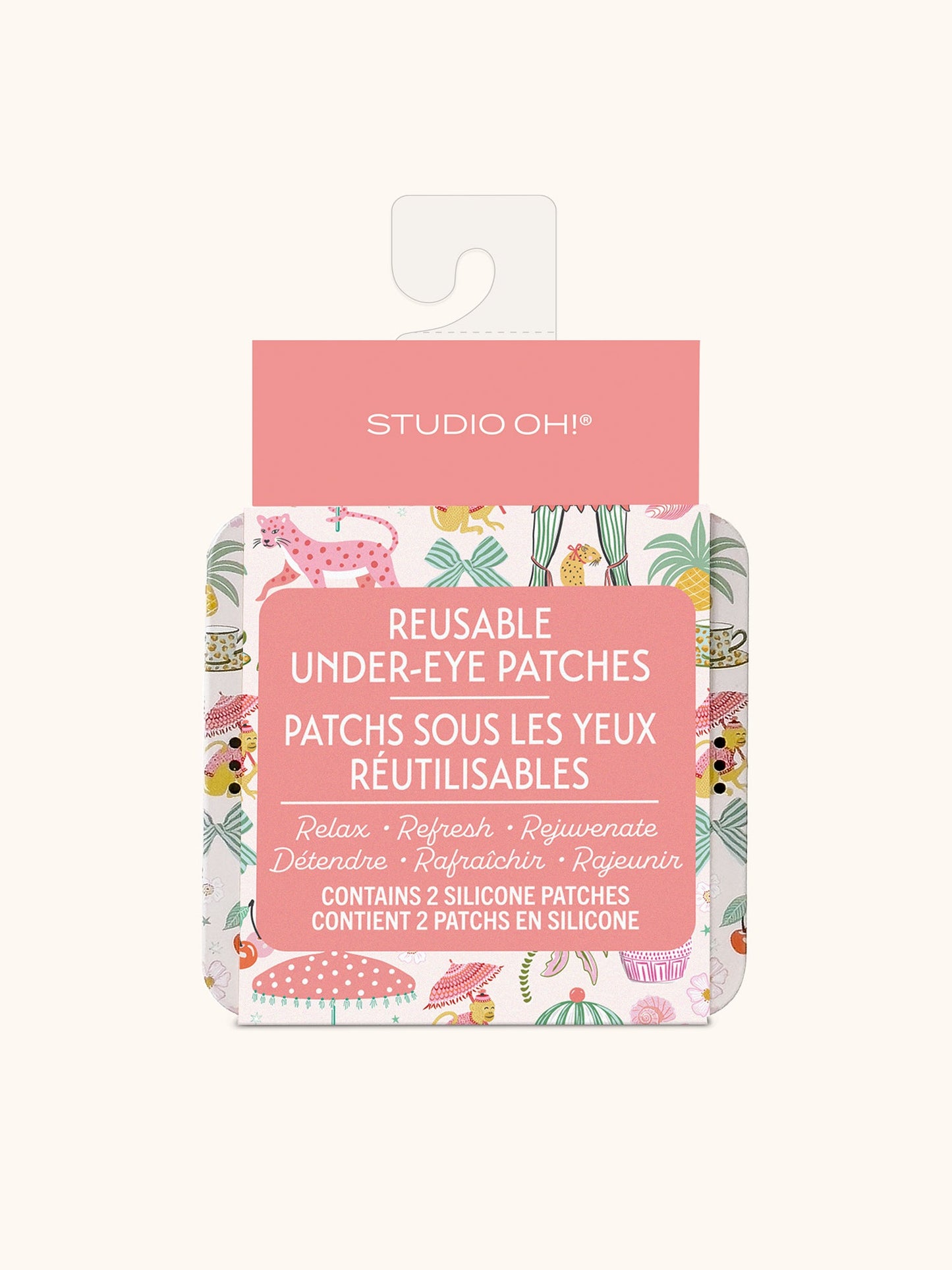 Leopard on Parade Reusable Under-Eye Patches
