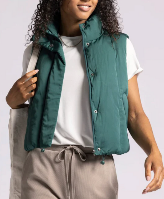 Anya Recreation Vest-Bistro Green