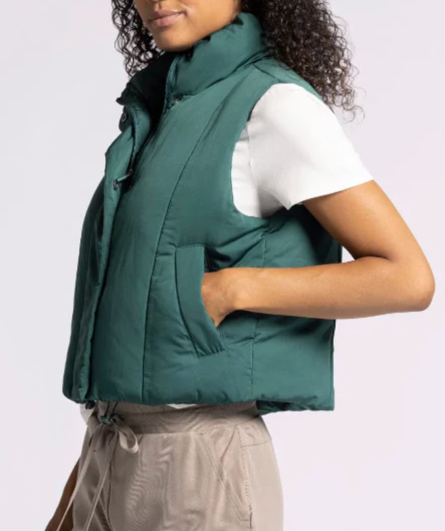 Anya Recreation Vest-Bistro Green